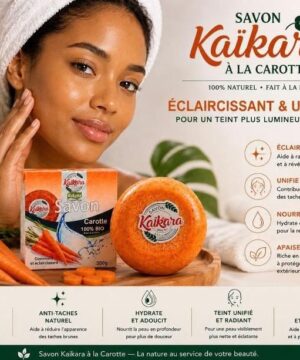 Savon Kaïkara à base de Carotte