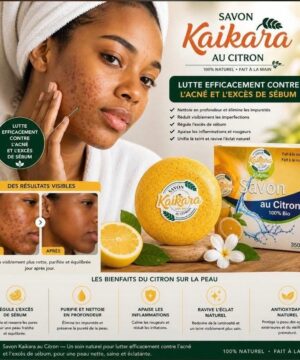 Savon Kaikara au Citron