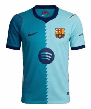 Maillot Extérieur FC Barcelone 2026/27 Vert Manches Courtes